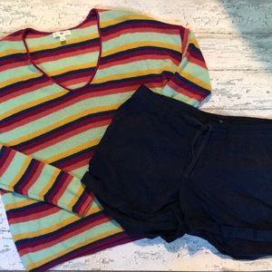 GAP Linen tie waist shorts